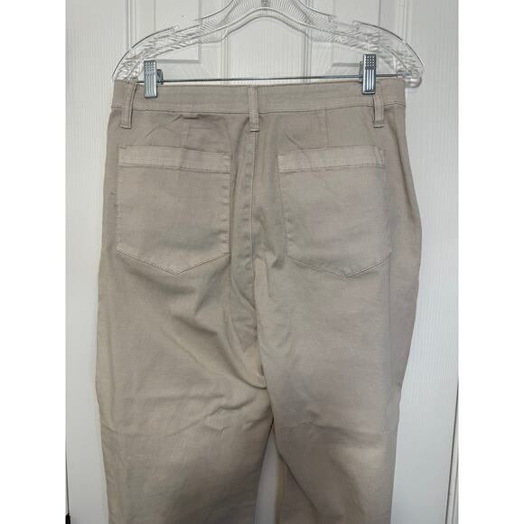 Easel Pants Large Cotton Street Style Minimalist Side Stripe Casual - Picture 2 of 10